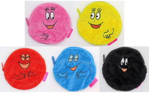 Barbapapa fluffy pouch set - set, of