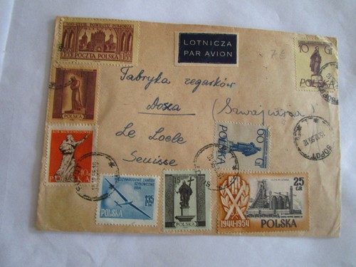 Belle lettre pologne pour - pologne,