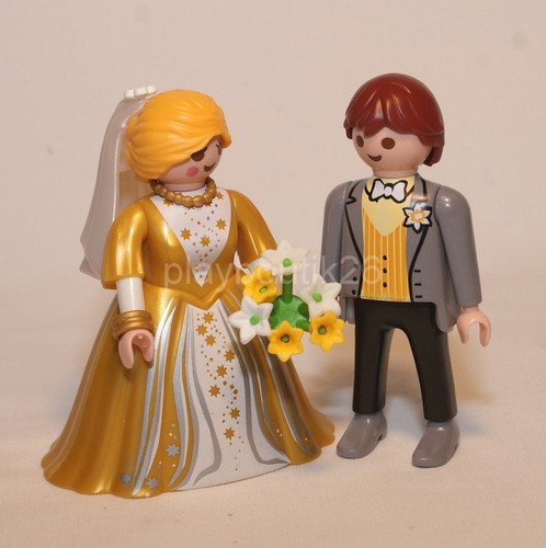 Playmobil couple mariés - playmobil, de