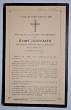 Henri jourdain faire part - jourdain,
