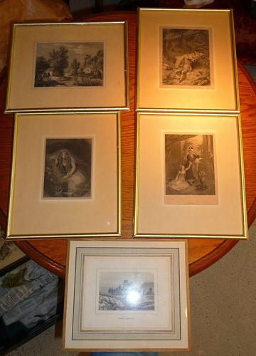 Lot anciennes gravures - lot, de