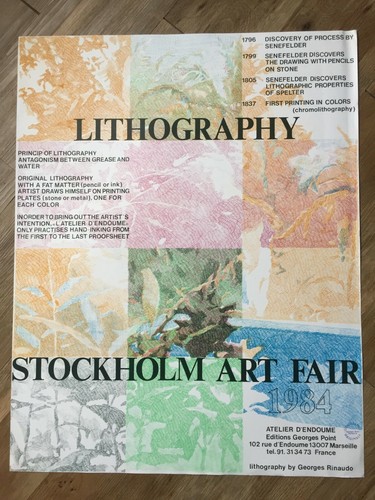 Affiche lithographie - affiche, lithographie 