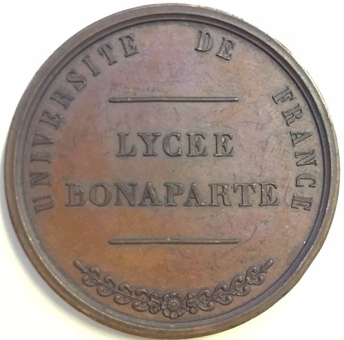 Médaille lycée bonaparte - médaille,