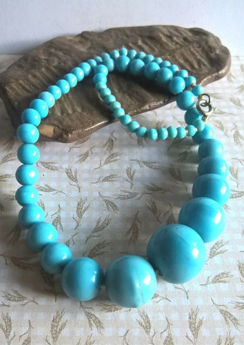 Collier ancien perles de - collier, en