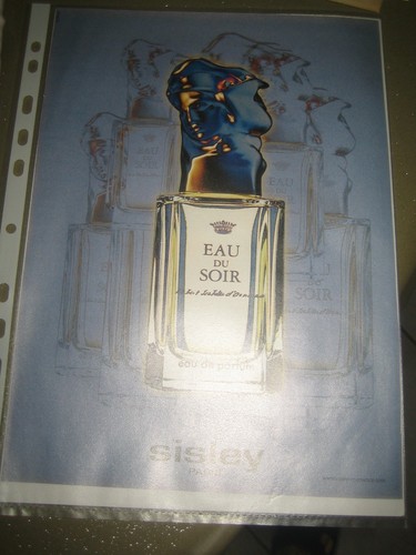 Publicité papier parfum - publicité,