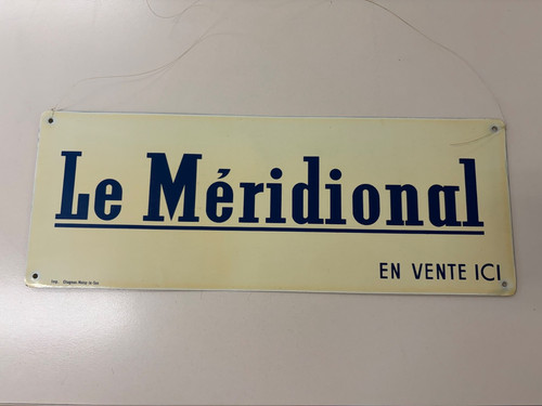 Ancienne plaque tôle