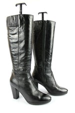 JOHANN Bottes en Cuir NOir T