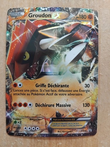 Carte pokémon groudon - pokémon, ex