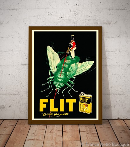 Affiche publicitaire vintage