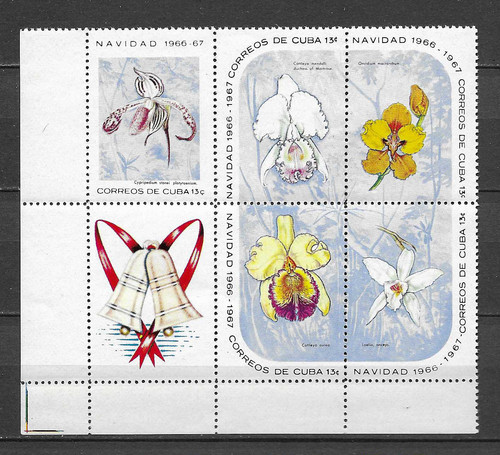1966 fleurs orchidées - 1966-67,