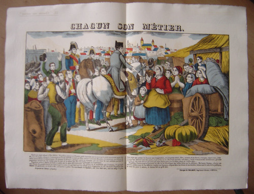 Grande image épinal chacun - d',