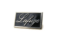 Lafuge Pin Black & Silver Tone