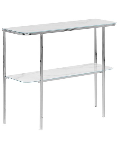 Table console verre effet - table,