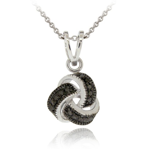 925 argent diamant noir - diamant,