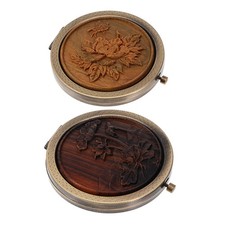  2 Pcs Miroirs De Maquillage