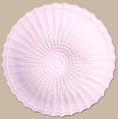 Rosace plafond plâtre - rosace, de