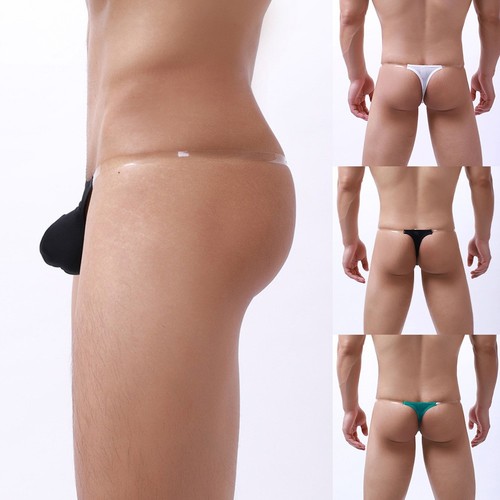 Slip sexy homme transparent