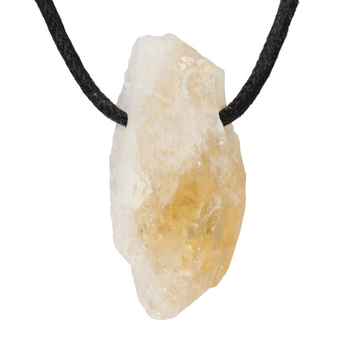 Pendentif citrine brut - citrine,