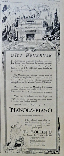Publicite presse 1921 le - de,