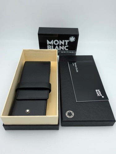 Montblanc étui cuir noir - Étui,