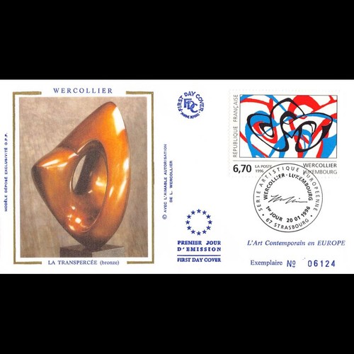 Fdc soie tableau lucien - tableau,