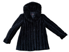 Veste fausse fourrure - , à