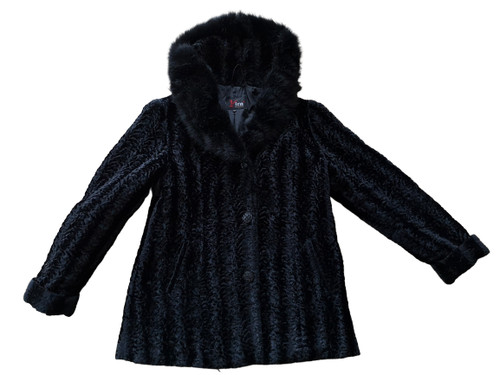 Veste fausse fourrure - , à