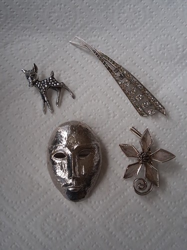 Lot broches vintage - 4,