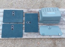 Lot pièces Renault Scenic 1 caches plastiques divers batterie vides poches 