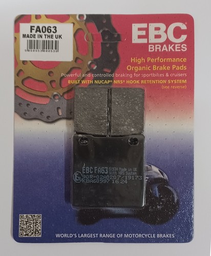 Plaquettes frein ebc - plaquettes,