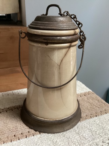 Très ancien bidon lait en - ancien,