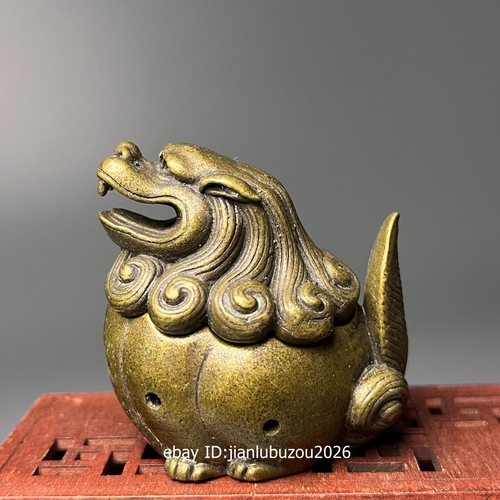Copper brass god beast - foo, dog