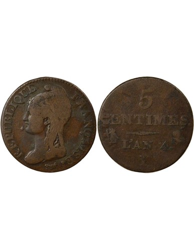France centimes dupré - france, 5