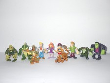 Lot de 10 figurines Scooby-doo Scoubidou Mystery Mates