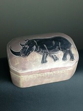 Boite africaine en pierre de