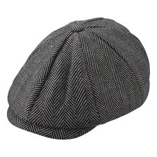Laine l'hiver Beret Béret Homme Femme Vintage Casquette À l'aise Chaud Chapea...