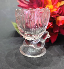 Coquetier Ancien en Verre - Cuisine - Art de la Table