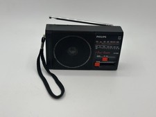 RADIO Vintage 1981 ! Philips D1400 +Test OK ! FM/Transistor/Portable no sony