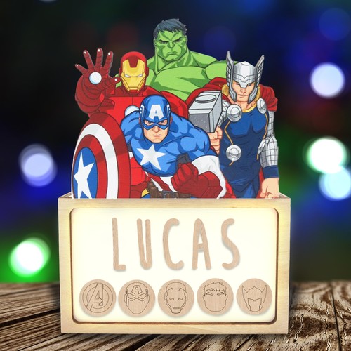 Lampe marvel les vengeurs - marvel,