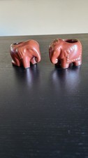 Partylite Elephant Maroon