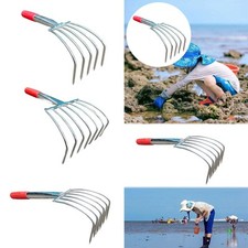 Râteau à main, cultivateur portable polyvalent pour creuser, désherber,