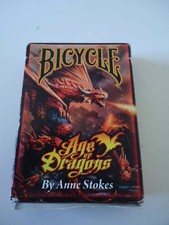 Jeu de 54 Cartes BICYCLE age of dragons design anne stokes