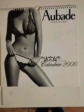 Calendrier 2006 Collection Lingerie Aubade Paris Format 34 x 34 cm