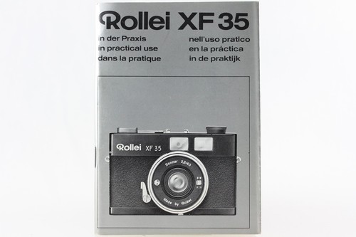 Mode emploi rollei xf35 xf - rollei,