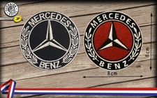 Patchs Écusson Mercedes 8cm x 8 cm