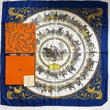 Foulard Hermès vintage en