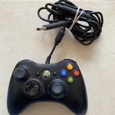 Manette Filaire Officielle Pour Console Xbox 360 Controller - Noir - Fonctionne