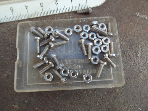 Visserie inox pour replacement