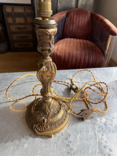 Magnifique pied lampe en - , de