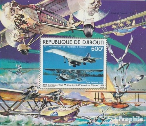 Djibouti block8a neuf avec - djibouti,